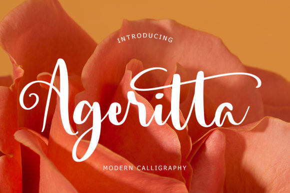 Ageritta Font: Capturing Dainty Joy in Every Letter