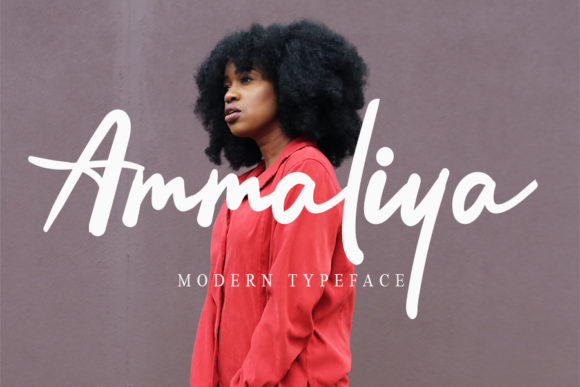 Amelia: The Authentic Brushed Handwritten Font for Your Creative Projects