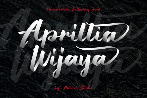 Aprillia Wijaya: The Artful Flow of a Signature Font