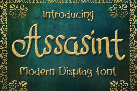 Assasint: The Handwritten Font for When Your Design Needs a Personal Touch