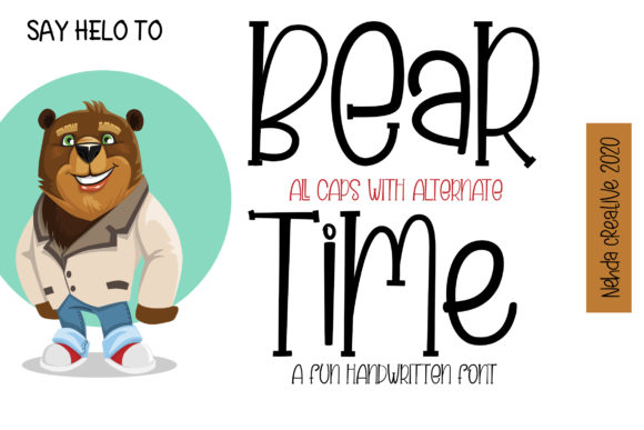 Bear Time: The Handwritten Font That Bridges Warmth and Professionalism