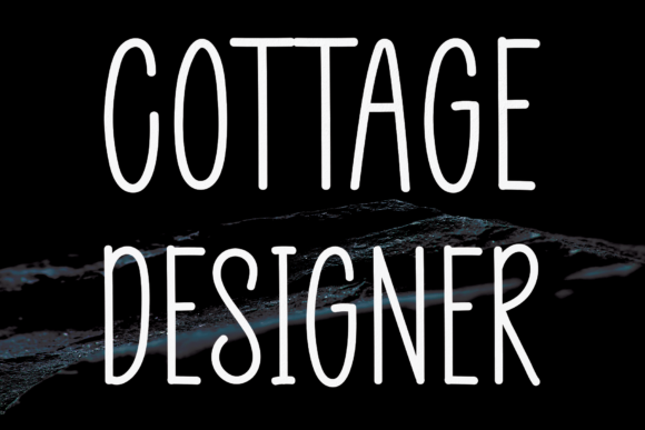 Cottage Designer: The Art of the Handwritten Font