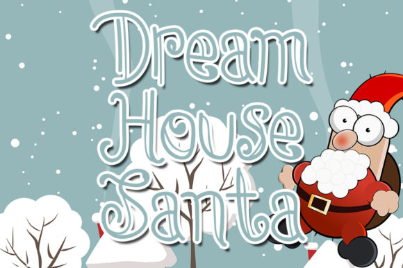 Dream House Santa: The Gentle Handwritten Font for Elegant Projects
