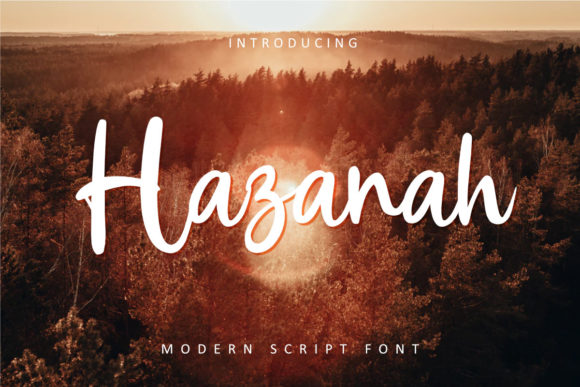 Hazanah Font: A Modern Masterpiece of Handwritten Elegance