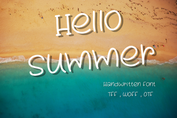 Hello Summer Font: Your Creative Season Begins