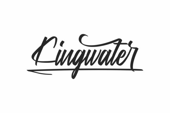 Kingwater Hand Lettering: The Fluid Art of Typographic Expression