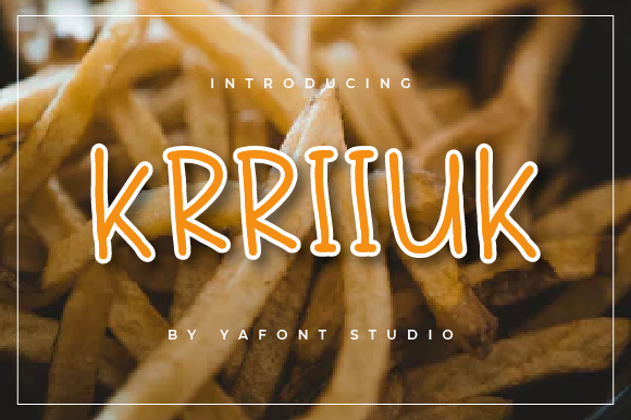 Krriiukk: The Playful Handwritten Font for Realistic Ideas
