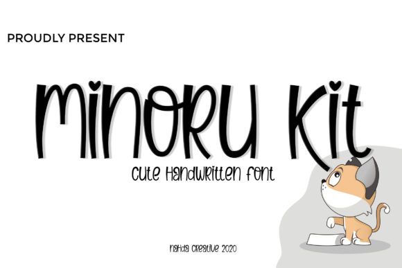 Minoru Kit: A Handwritten Font with Charm and Quirk