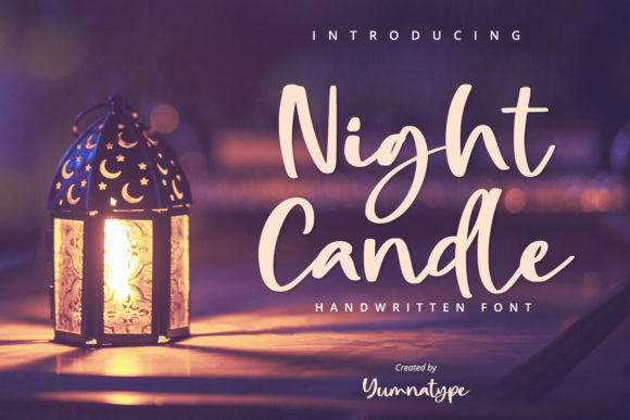 Night Candle: The Subtle Art of Adding Handwritten Warmth to Your Work