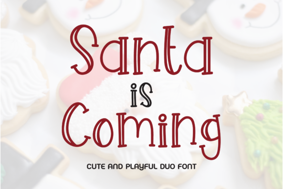 Santa is Coming: The Friendly Handwritten Font for Creative Projects