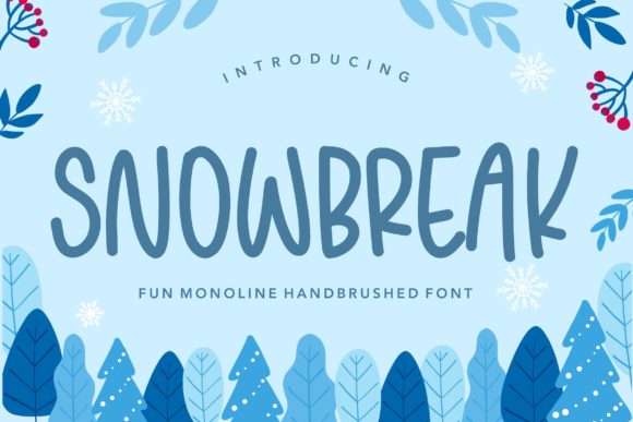 Snowbreak: A Strategic Typeface for Intentional Design