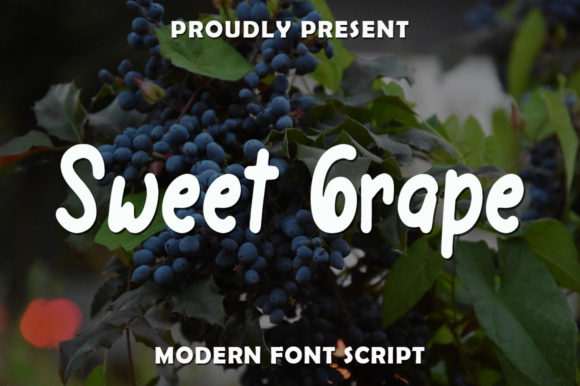 Sweet Grape: A Font for Friendly and Personalized Design