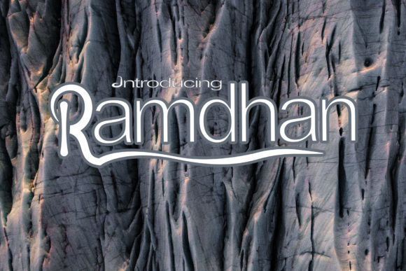 The Art of Elegance: Exploring the Ramdhan Font