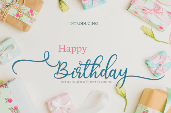 The Birthday Font: Your Secret Weapon for Elegant Design
