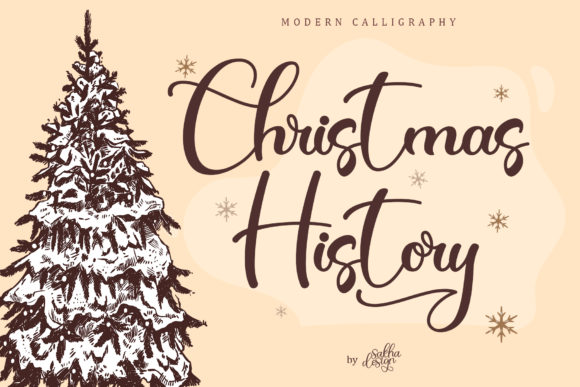The Christmas History Font: Adding a Personal Touch to Holiday Crafting
