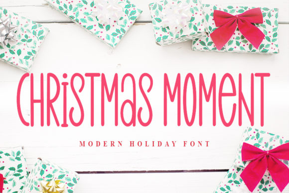 The Christmas Moment Font: Adding a Touch of Personality to Modern Design